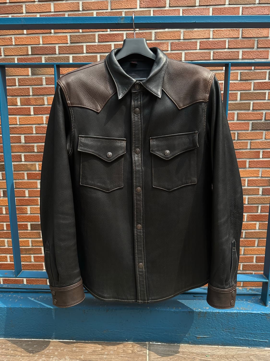 the flat head deerskin shirt jacket 상품이미지1