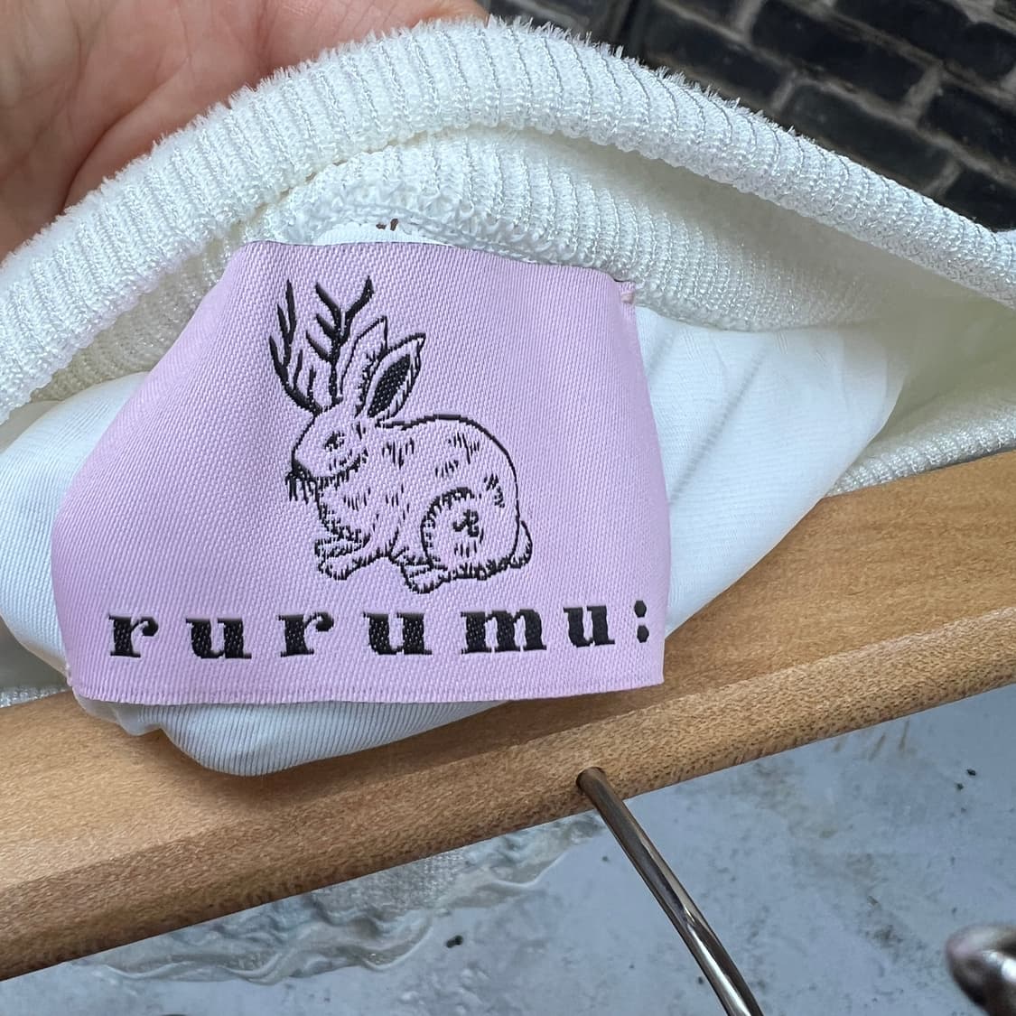 rurumu: 크로쎄 레이스업 스커트 상품이미지7