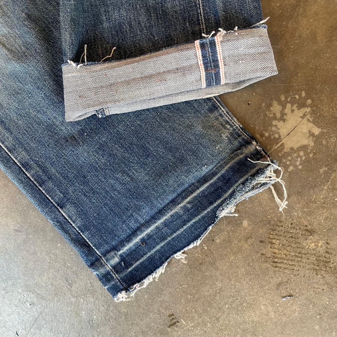 90s JP Levi's 502 빅e 셀비지 상품이미지5