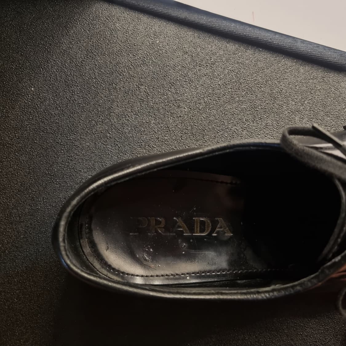 프라다더비슈즈 uk8 상품이미지8