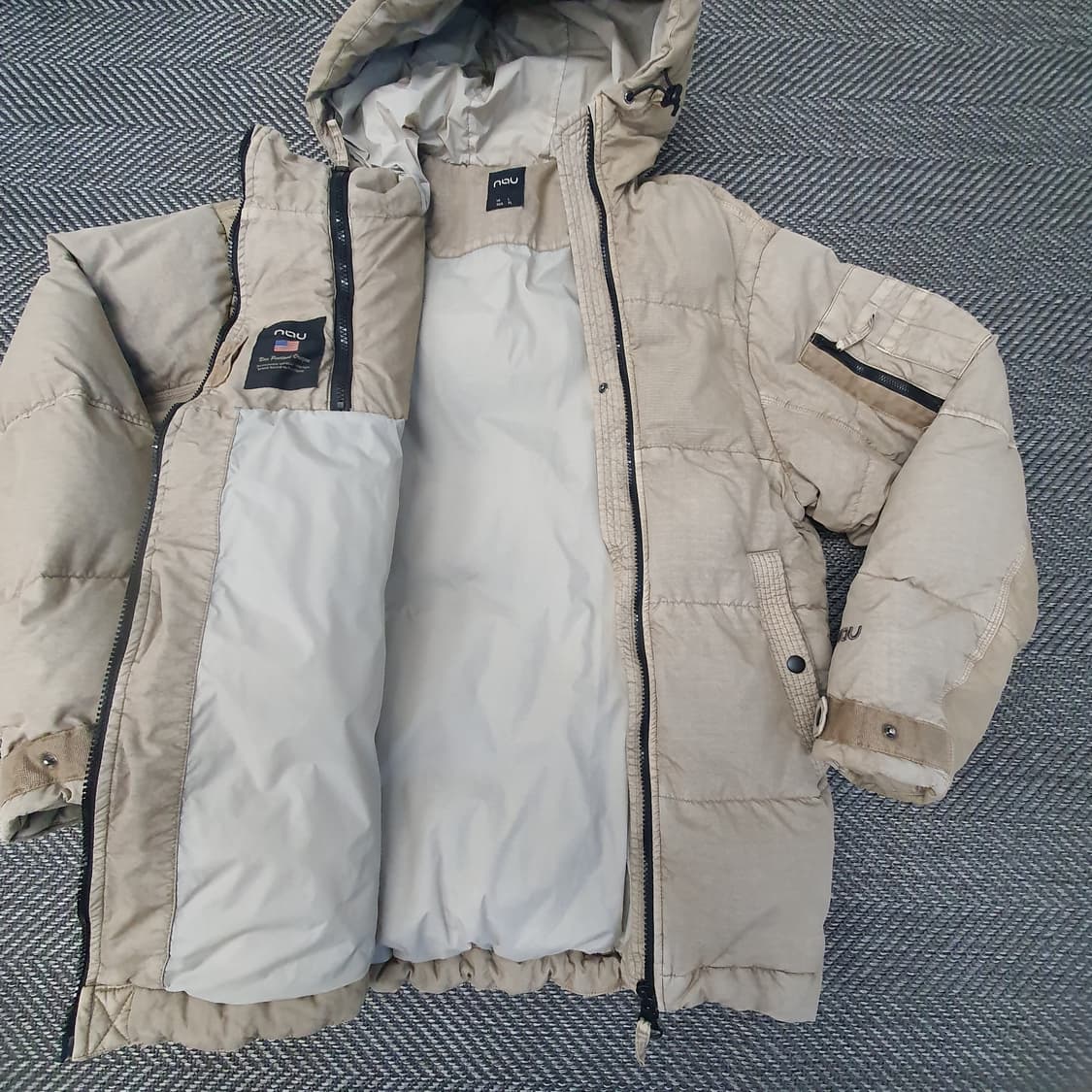 나우 오리털 겨울 패딩 남자105 상품이미지8