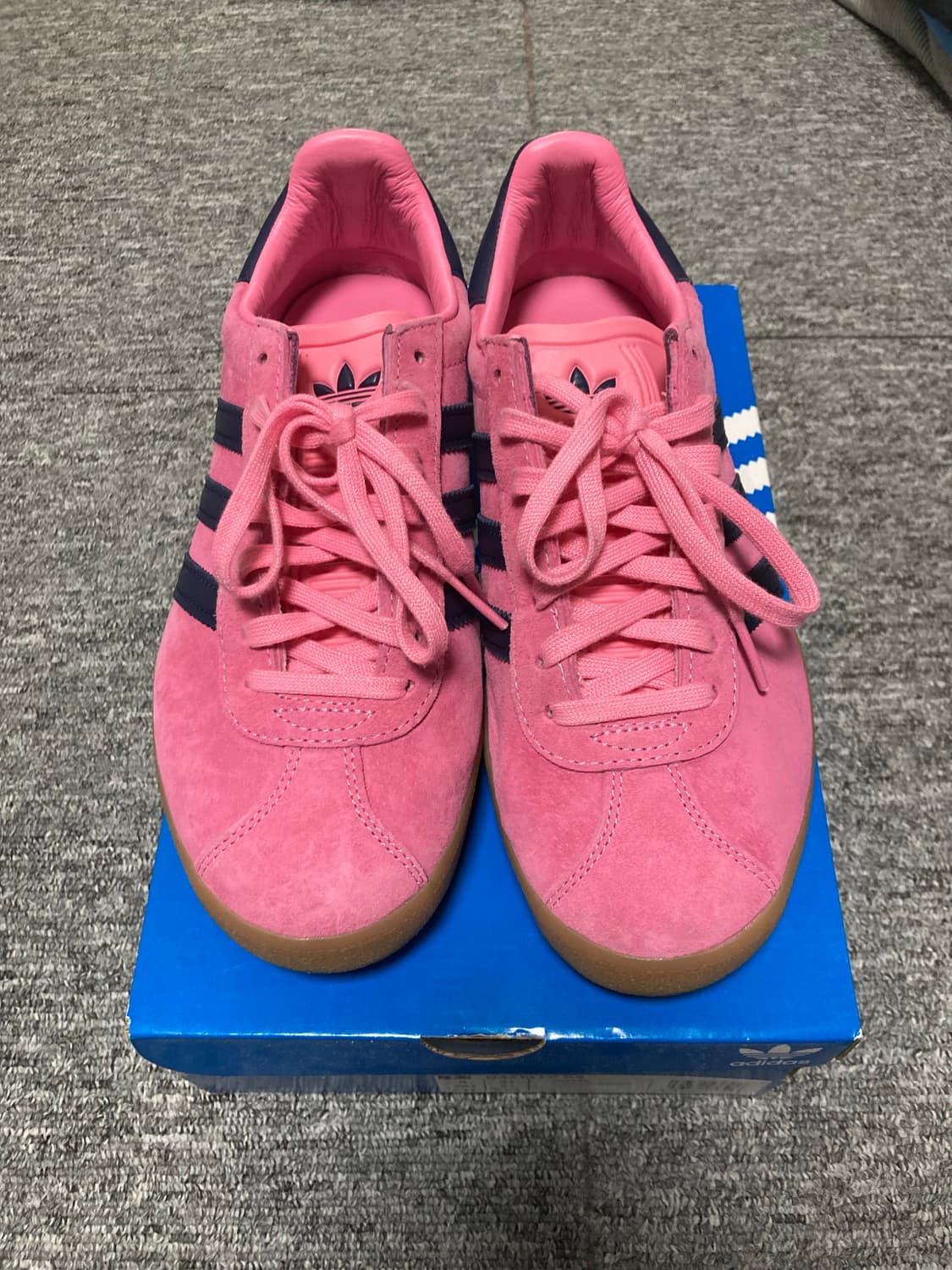 아디다스 가젤 85 핑크:다크블루 240 상품이미지2