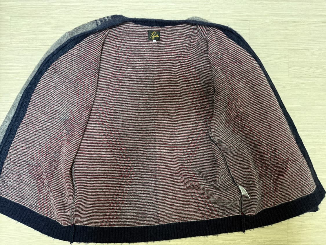 [L] 니들스 모헤어 빠삐용 가디건 그레이 [LQ275] 발렌 꼼데 Xl 상품이미지3