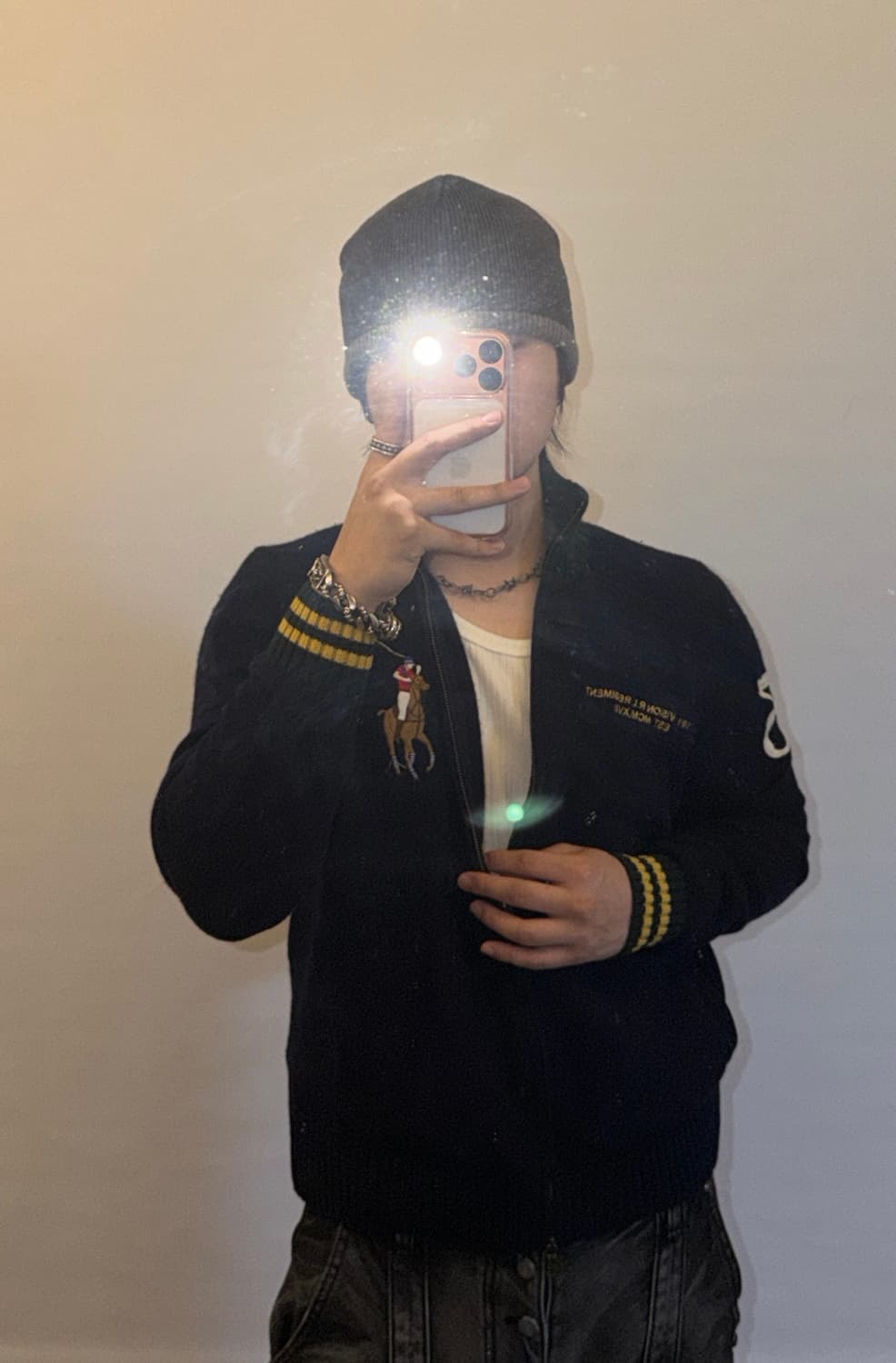 폴로 빅포니 램스울 니트집업 상품이미지2