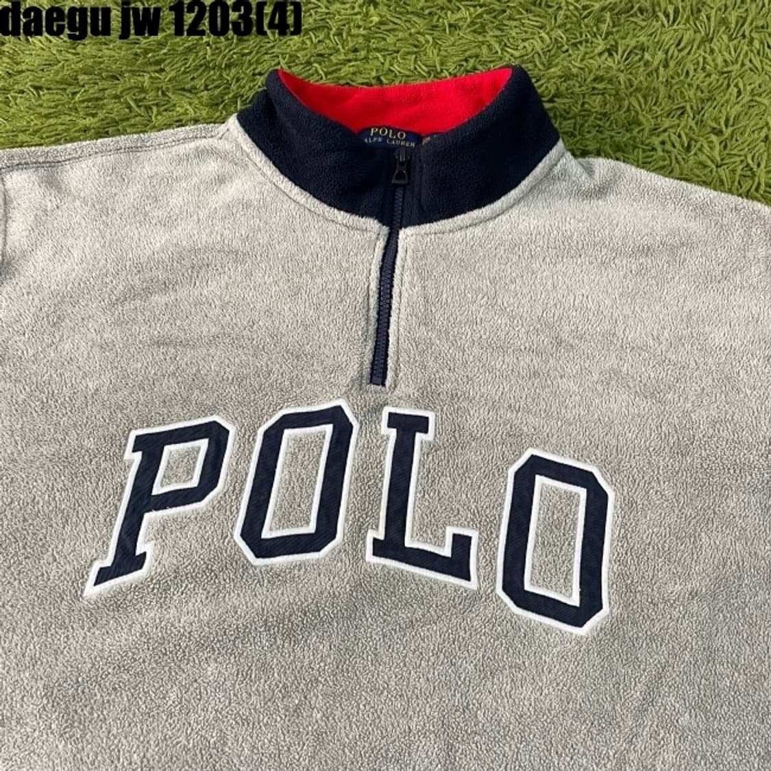 폴로 플리스 반집업 상품이미지3