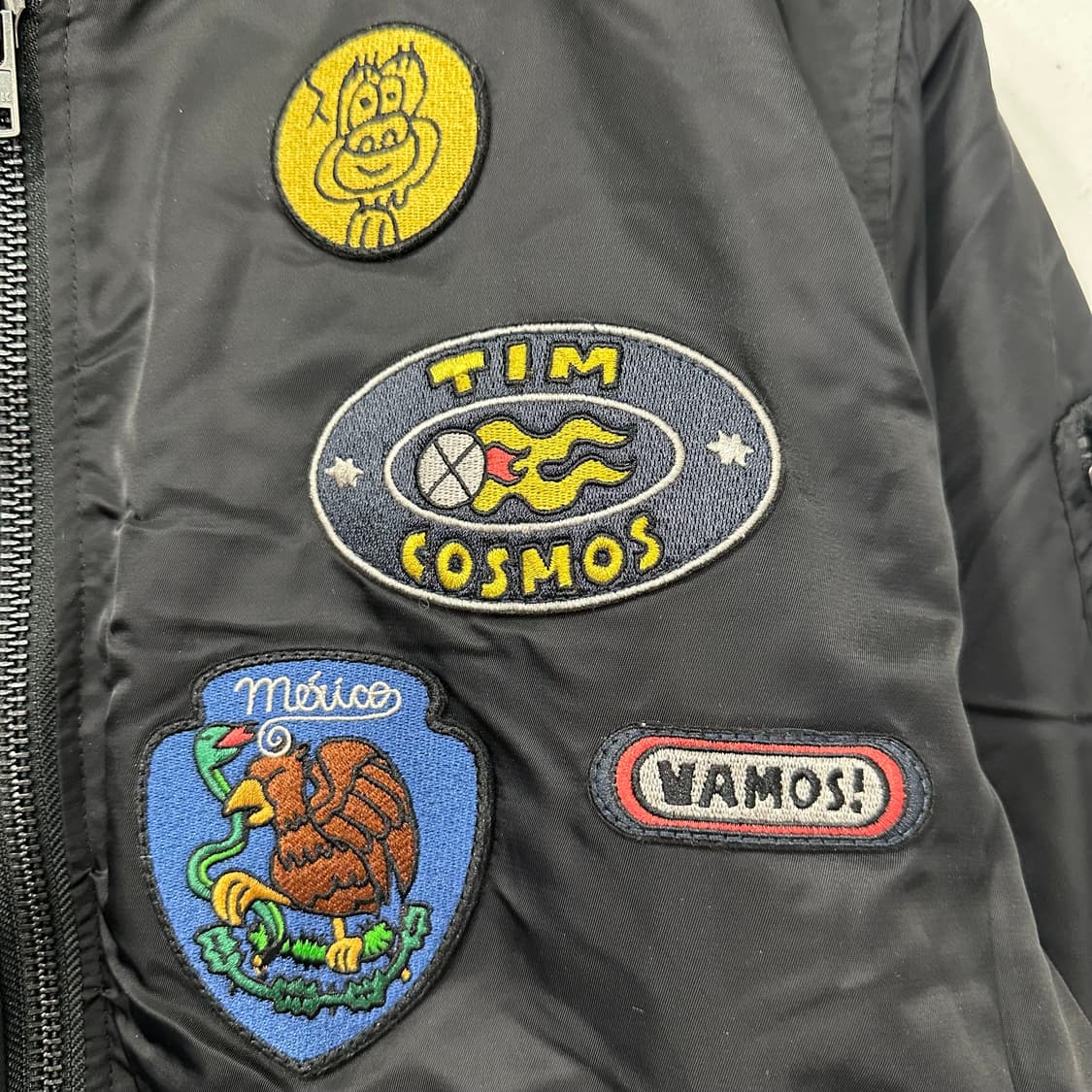 팀코믹스 패치 MA-1 투웨이 자켓 상품이미지3