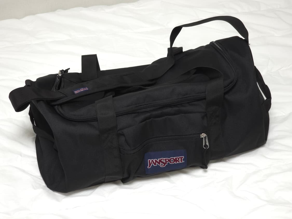 잔스포츠 더플백 블랙 상품이미지2