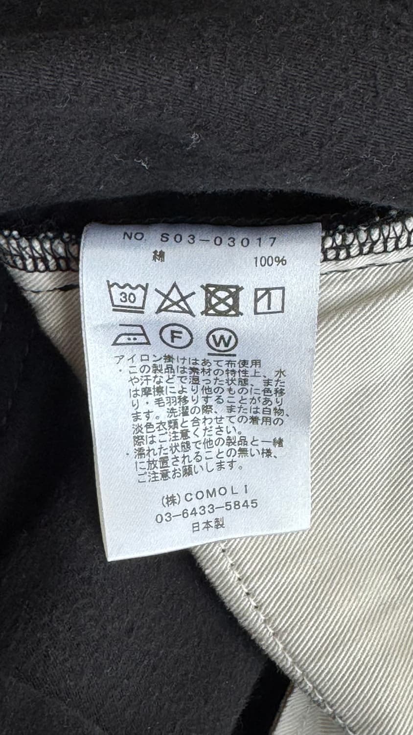 코모리 몰스킨 5P 블랙 팬츠 2사이즈 상품이미지5