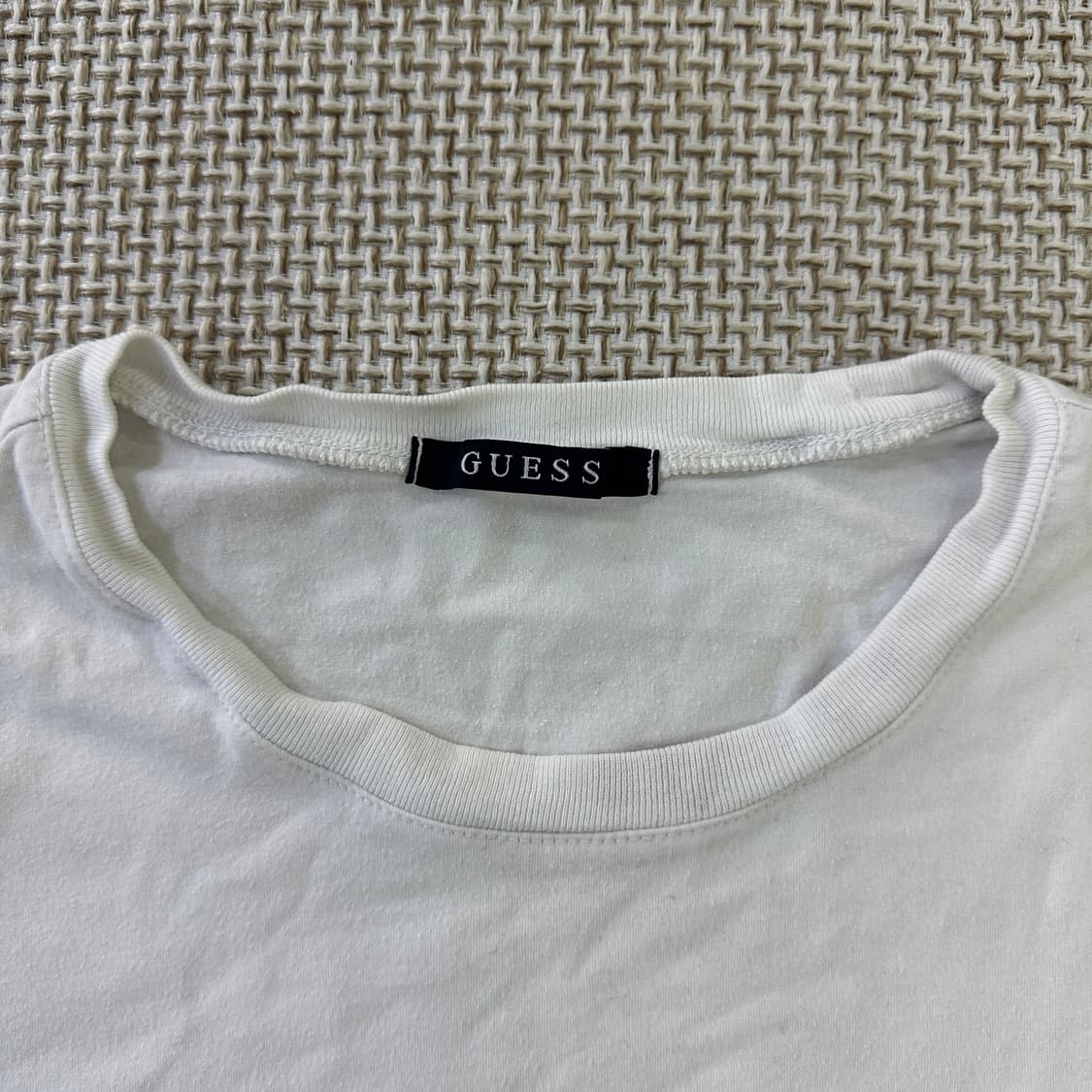 S 게스 레귤러핏 긴팔 티 0428D 상품이미지3