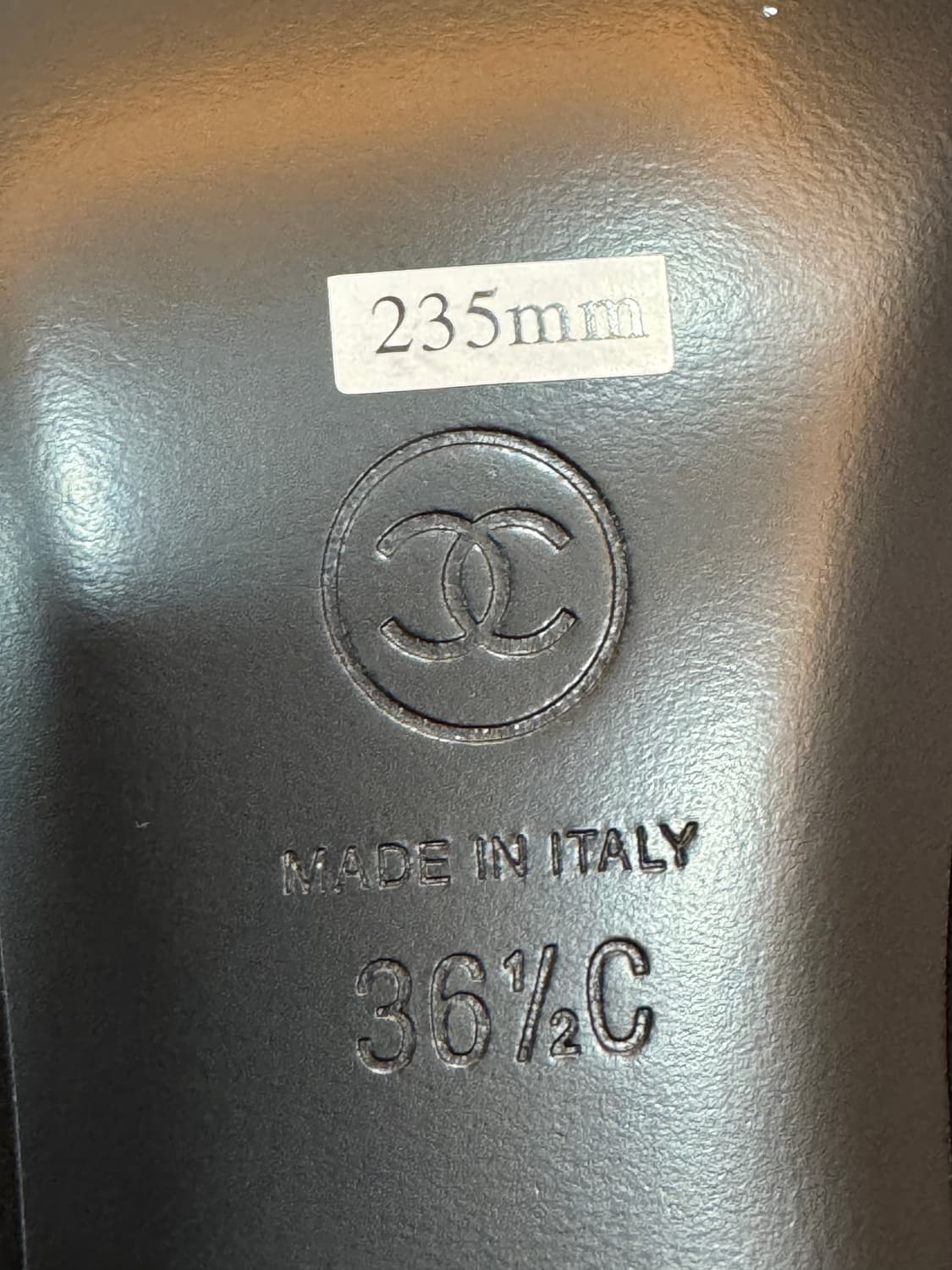 새상품 샤넬 메리제인 플랫슈즈 구두 36.5사이즈  상품이미지3