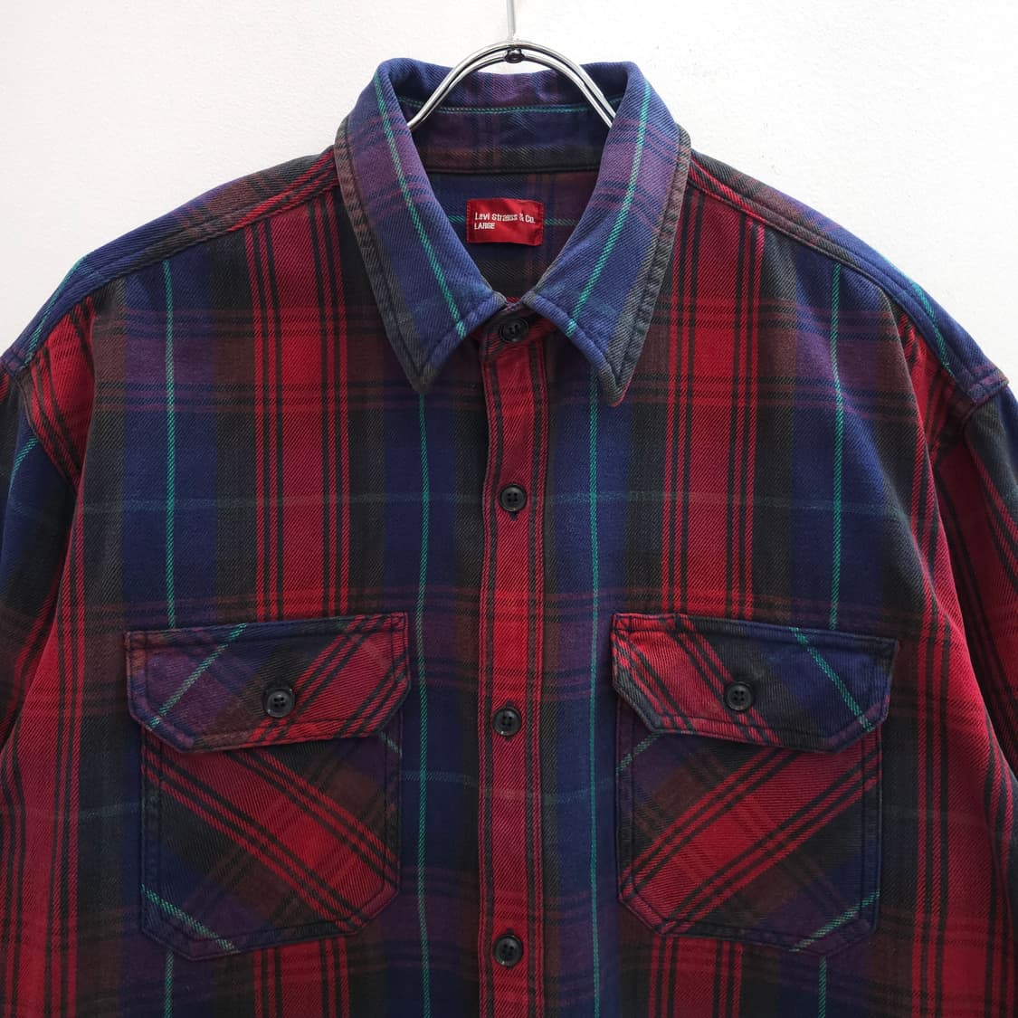 Levi's strauss&co 체크셔츠 상품이미지2