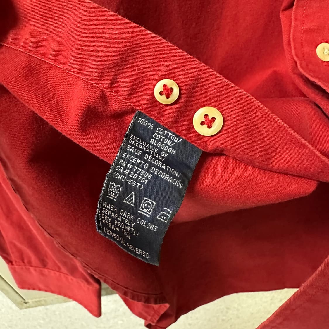 (XL)타미포켓셔츠-Y366 상품이미지4