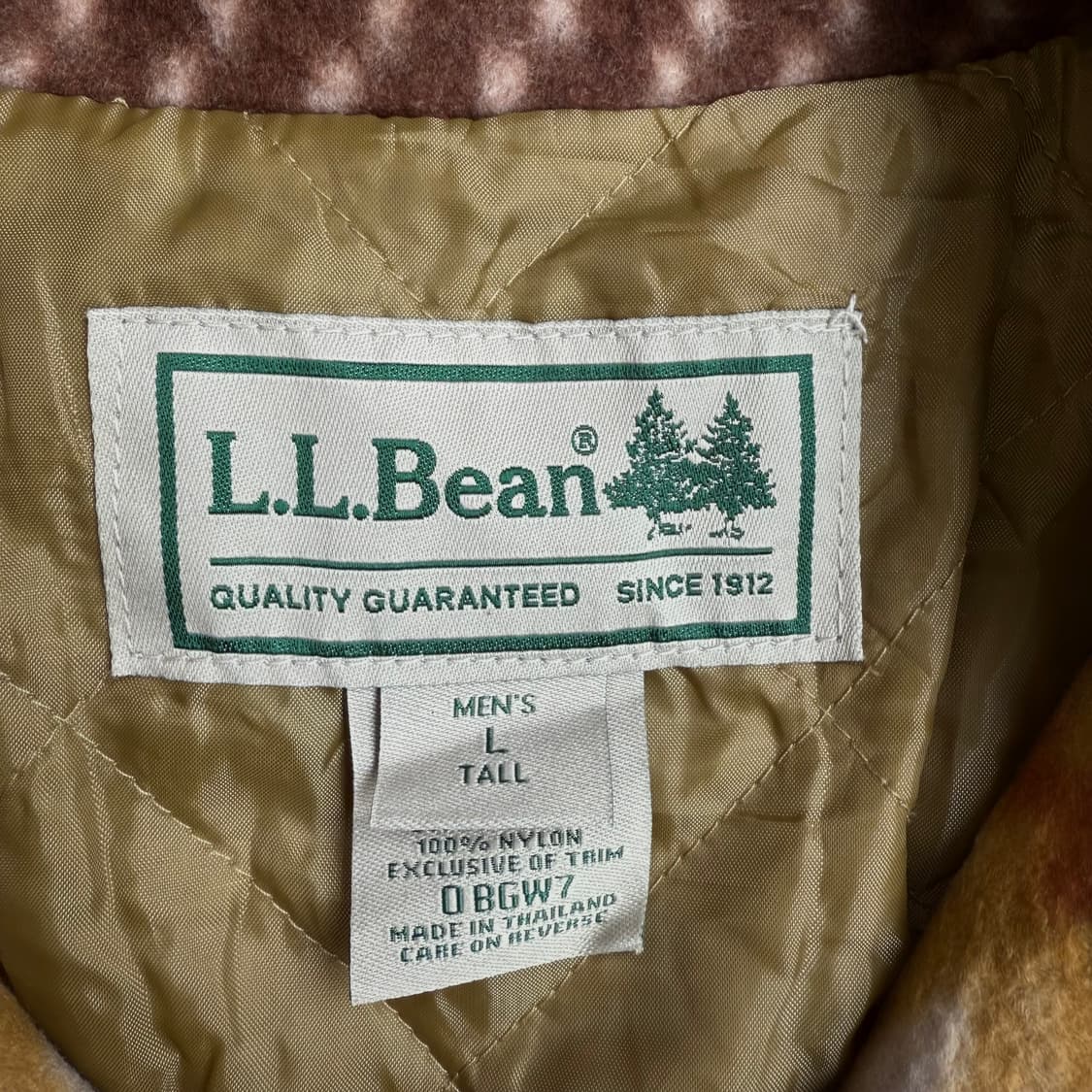 LLBean 패턴 울 자켓 상품이미지4