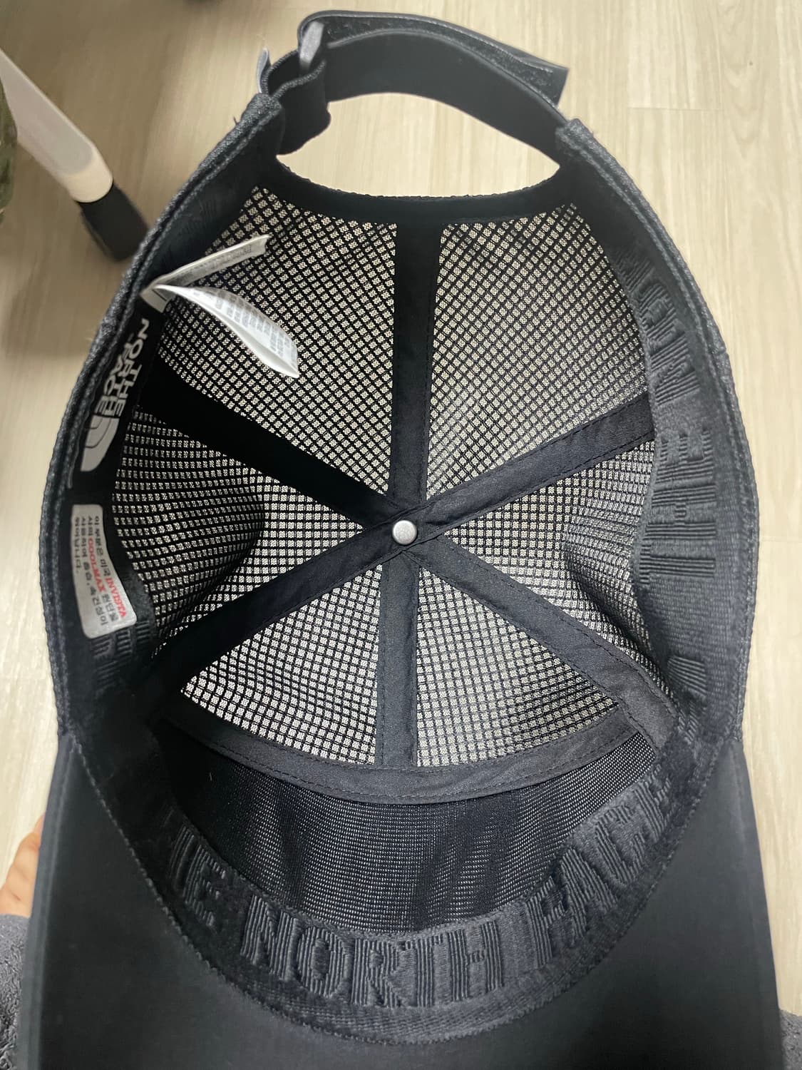 노스페이스 블랙 메쉬캡 NE3CP07A 상품이미지5