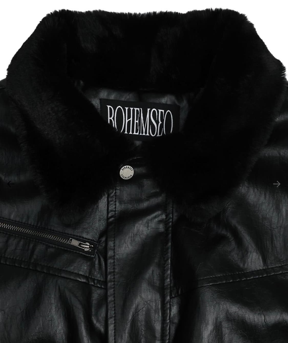 보헤미안서울 퍼 블루종 상품이미지3