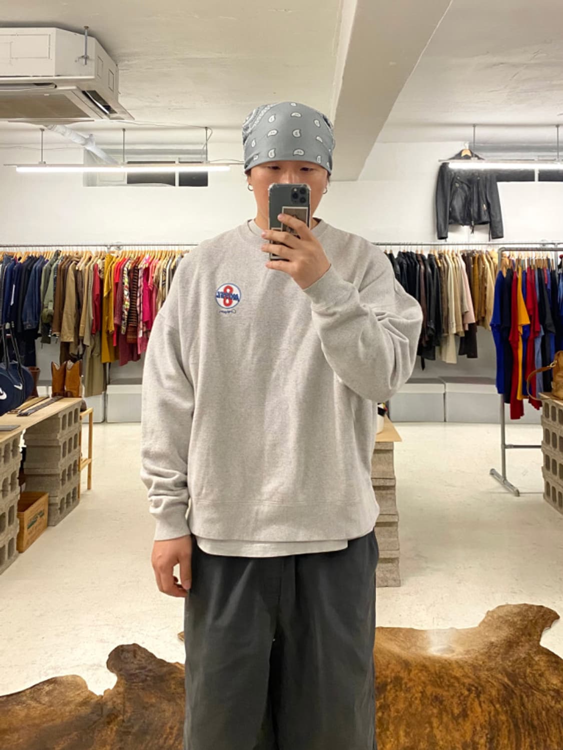 FREAK'S STORE x MIDORI KOMATSU sweat shi 상품이미지1