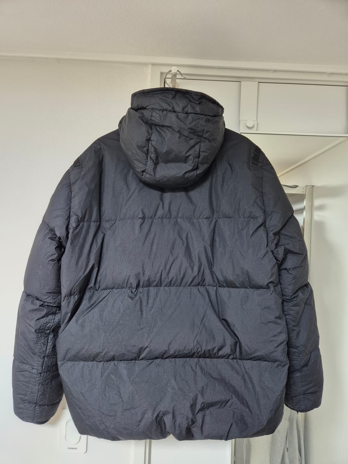 스톤아일랜드 22FW 크링클랩스 블랙 XL 상품이미지3