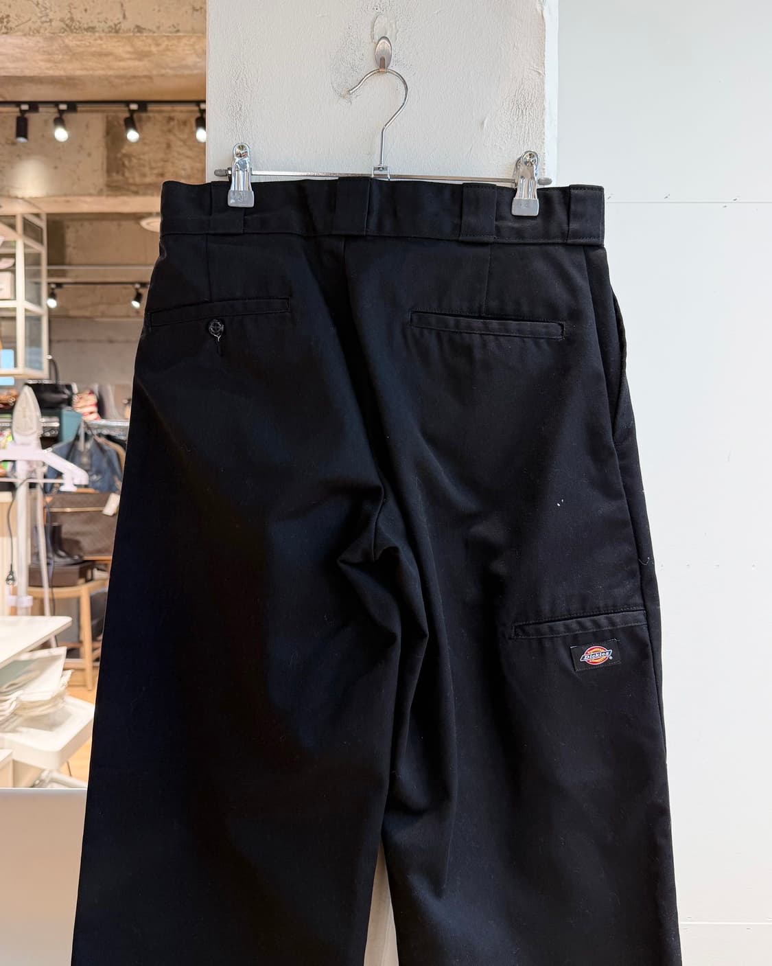 디키즈 블랙 루즈핏 더블 니 워크 팬츠  상품이미지6