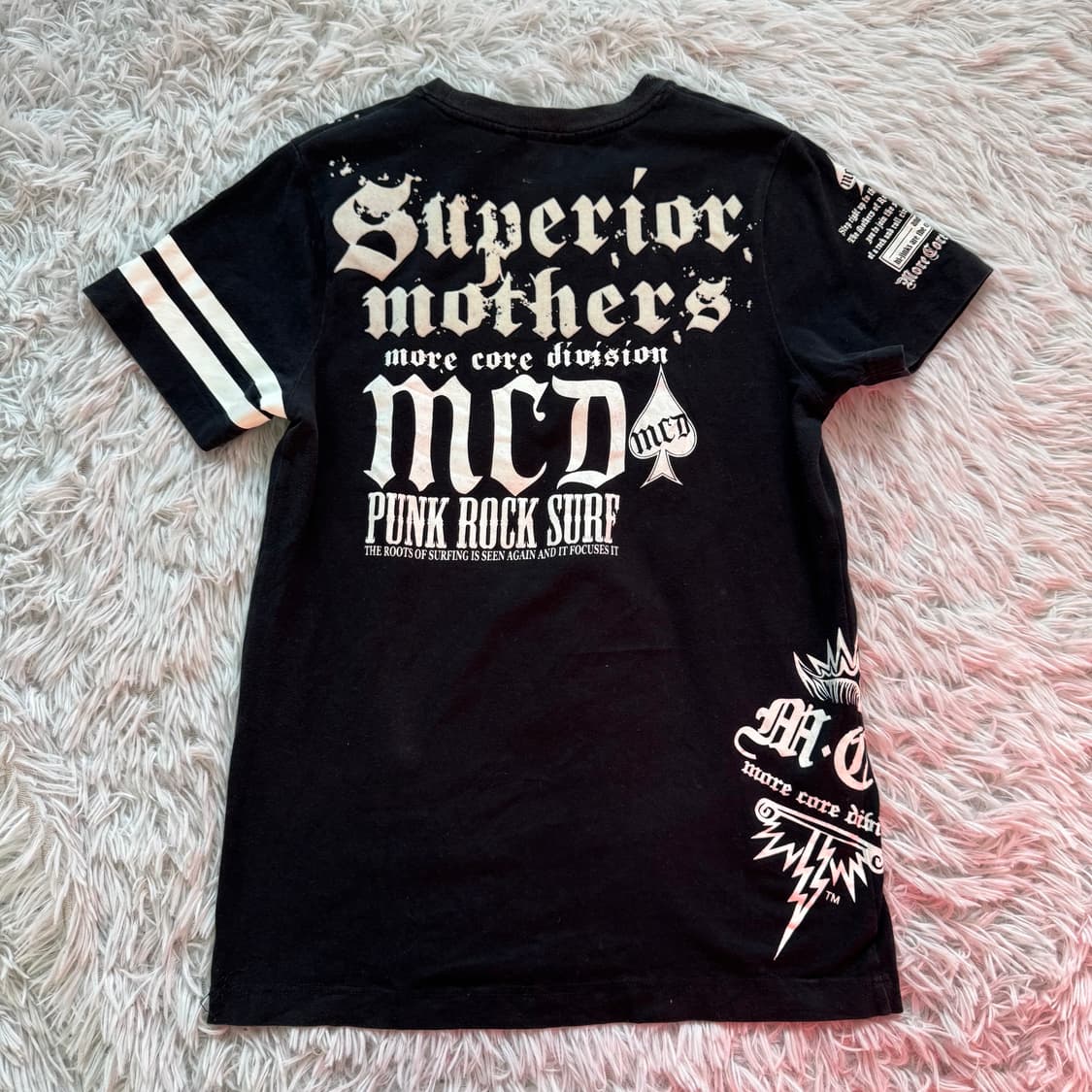 MCD 일본빈티지 y2k 반팔 빈티지반팔 y2k반팔 펑크반팔 m 40 상품이미지3