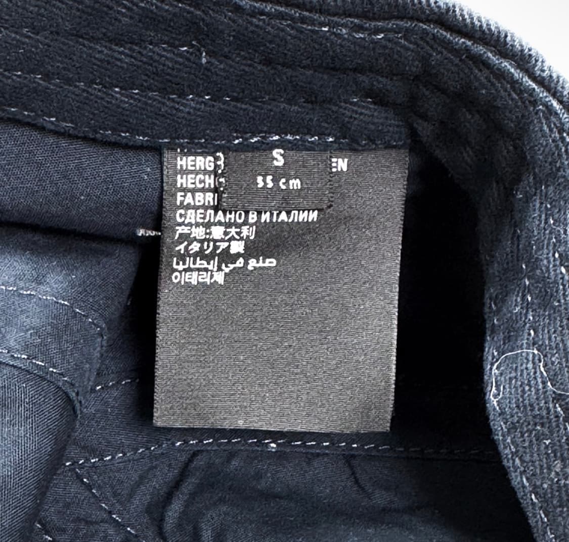 [S] 발렌시아가 유니티 스노우보드 볼캡 모자 네이비 블루 상품이미지10