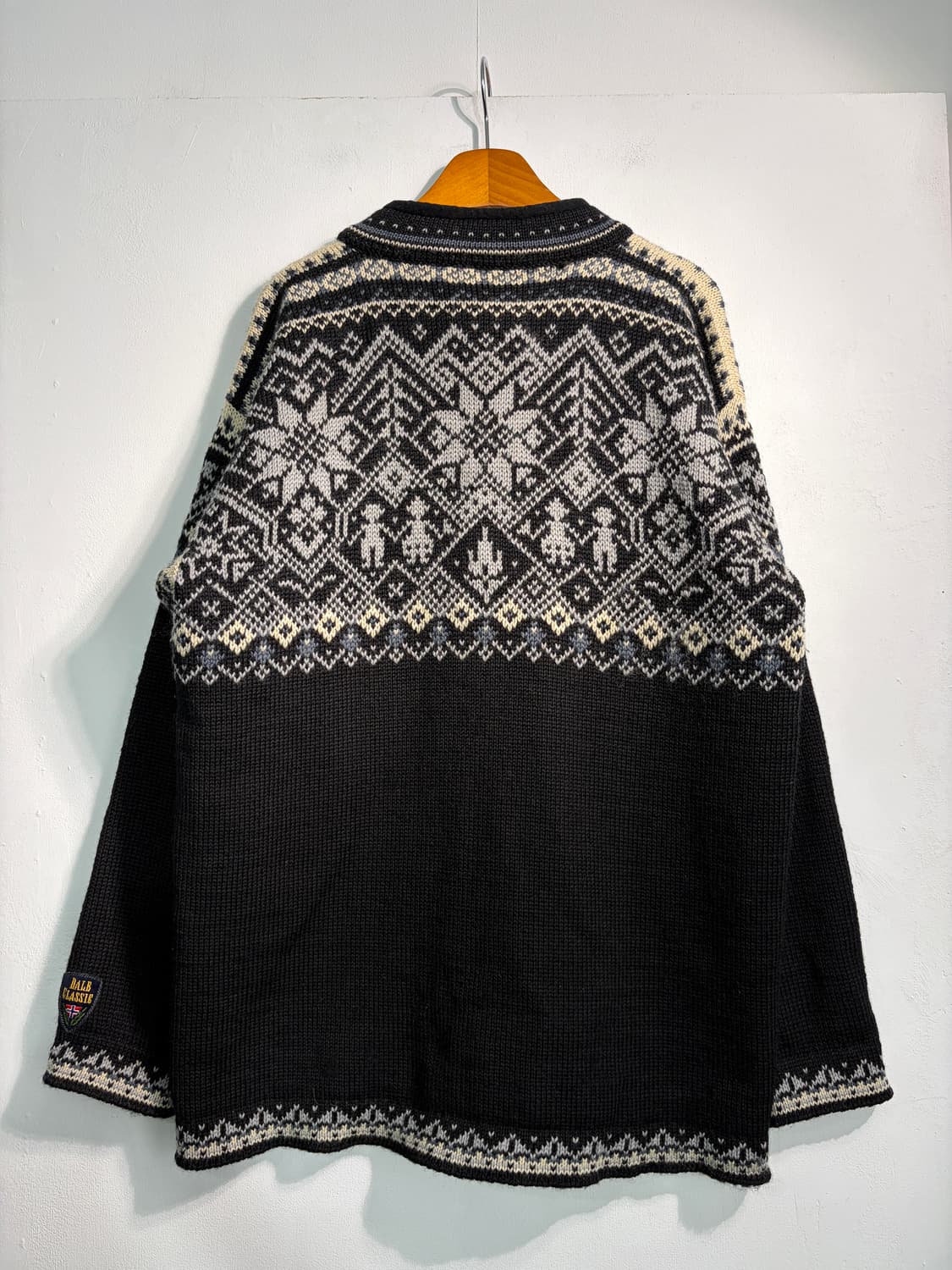 [m] Dale of norway 데일오브노르웨이 울 100% 니트집업 상품이미지2