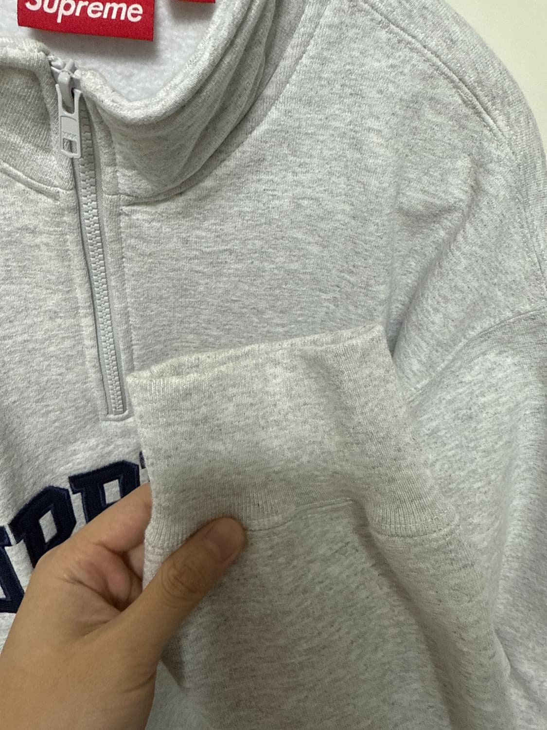 슈프림 컬리지에이트 하프 집업 상품이미지6