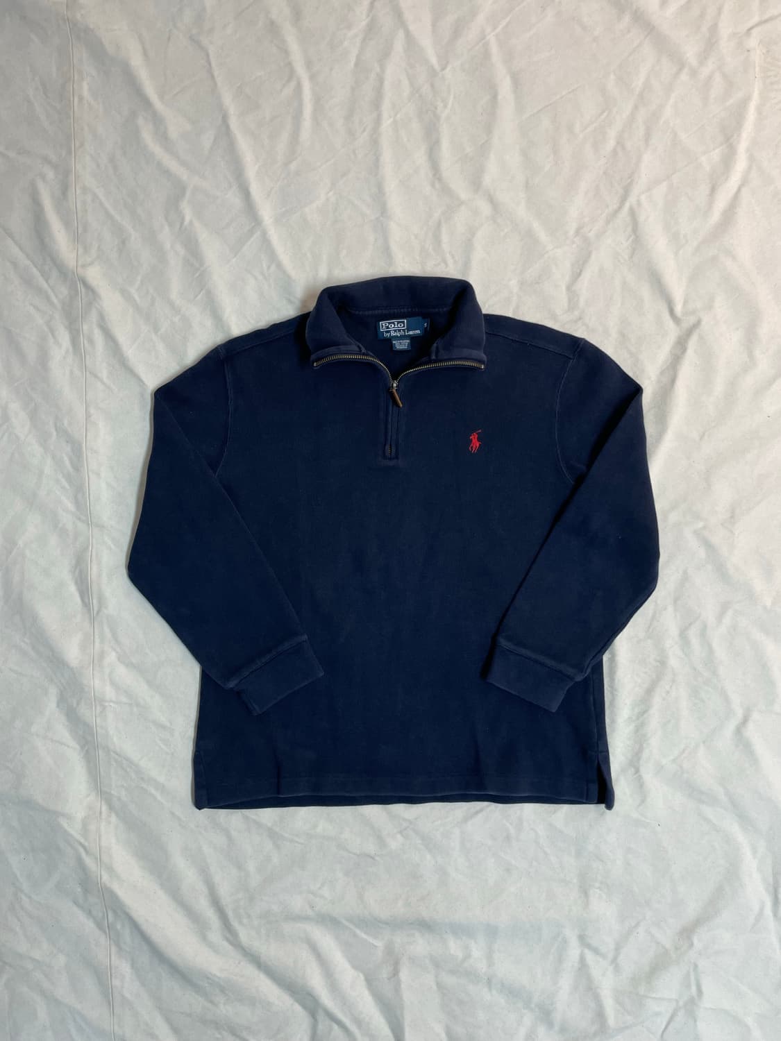 폴로 니트 하프집업  상품이미지1