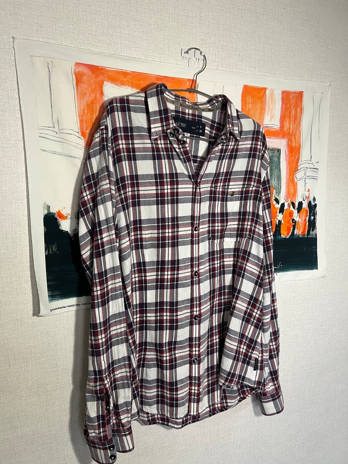 AJ 아르마니 진스 셔츠 상품이미지2