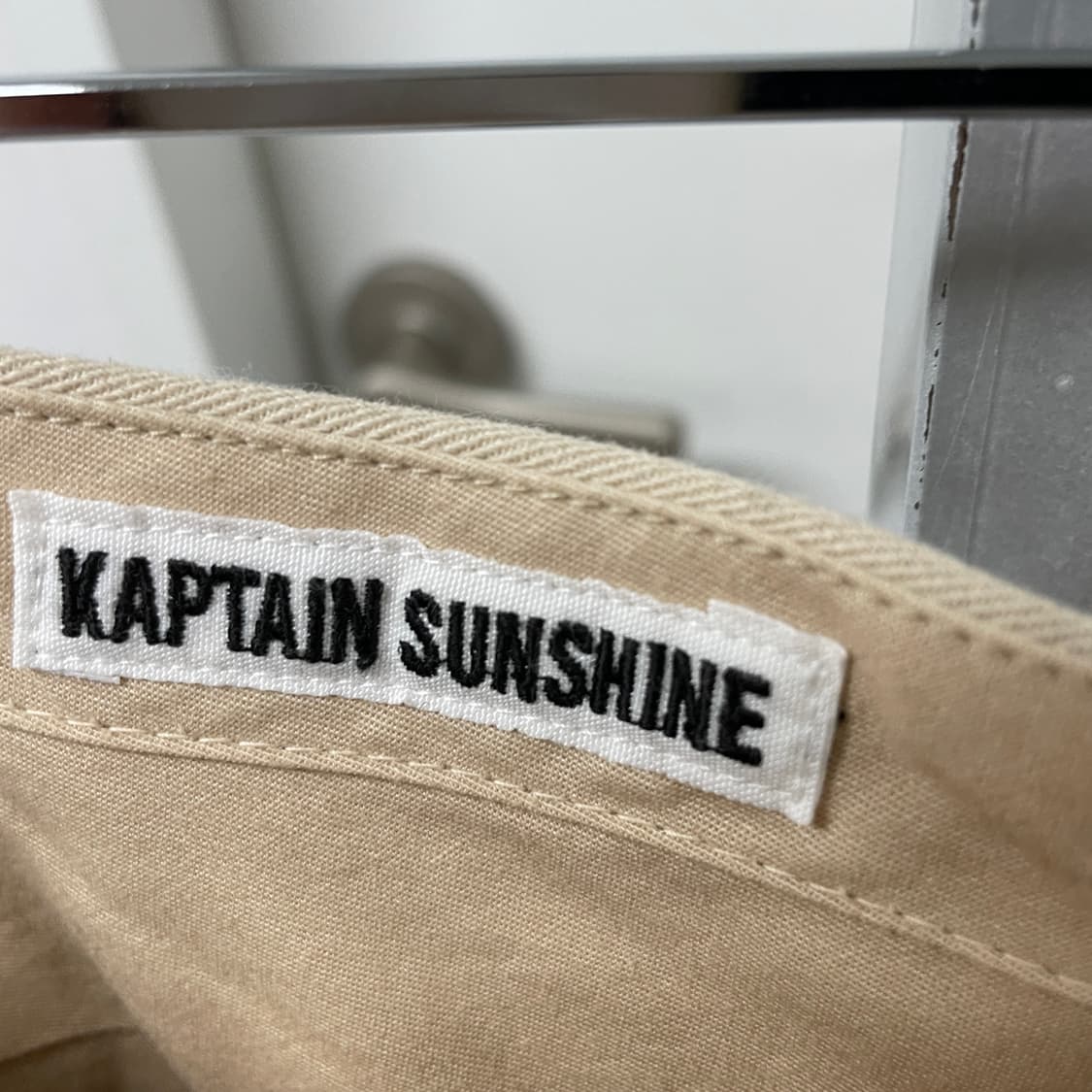 캡틴선샤인 투턱 팬츠 베이지 32 상품이미지5