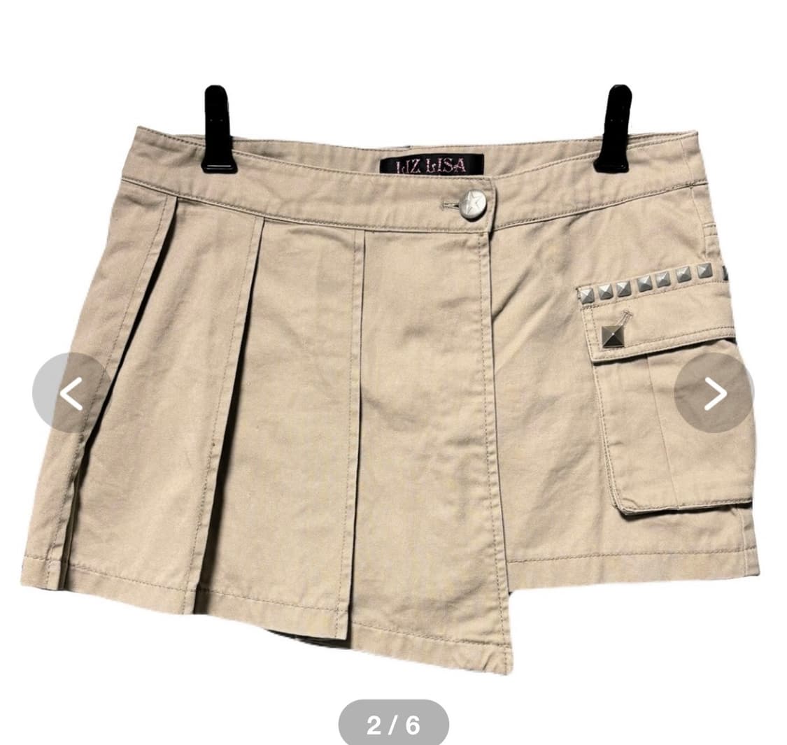 리즈리사 미니 랩스커트 상품이미지2