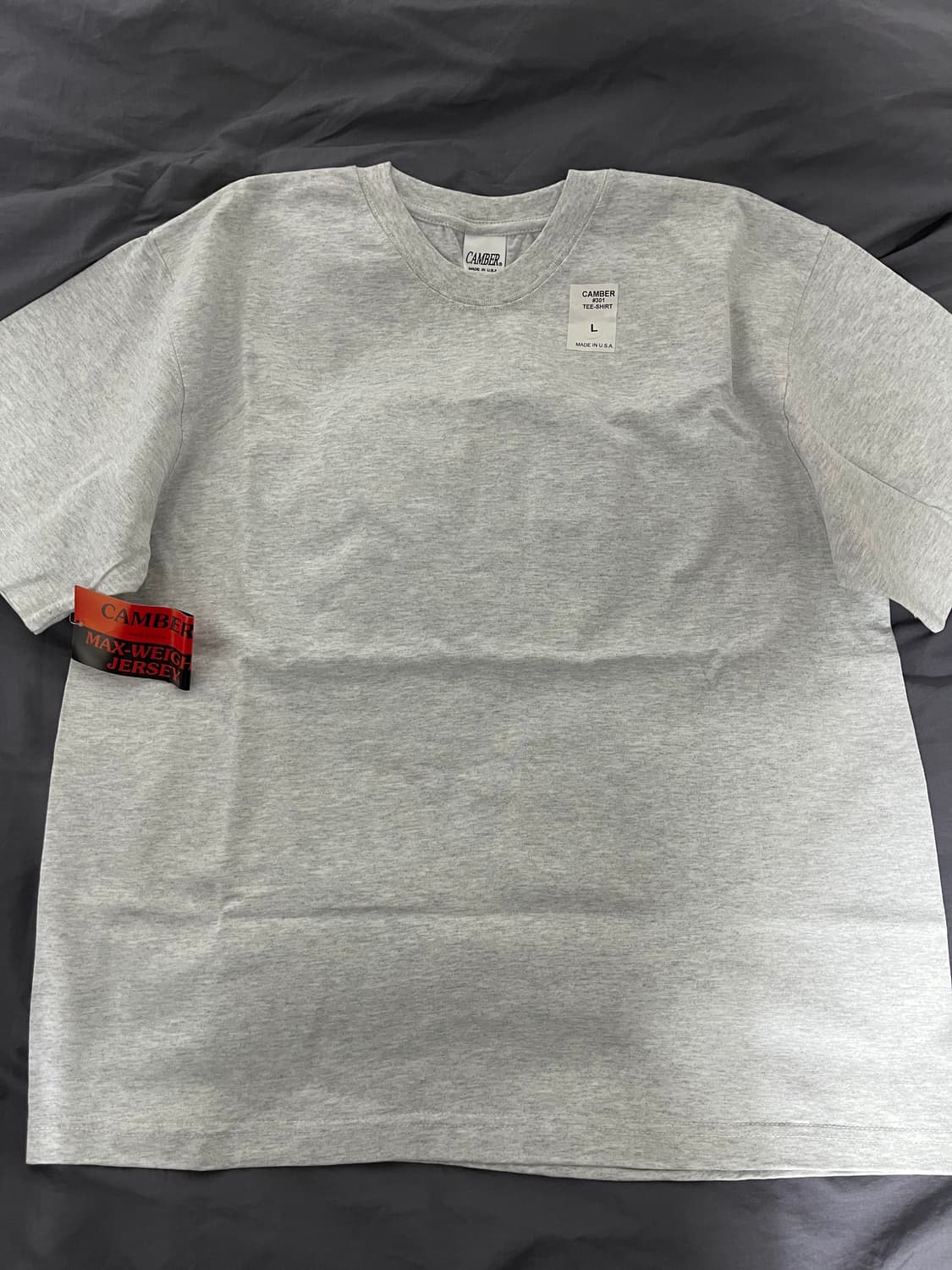캠버 맥스웨이트 숏 슬리브 티셔츠 L 상품이미지4