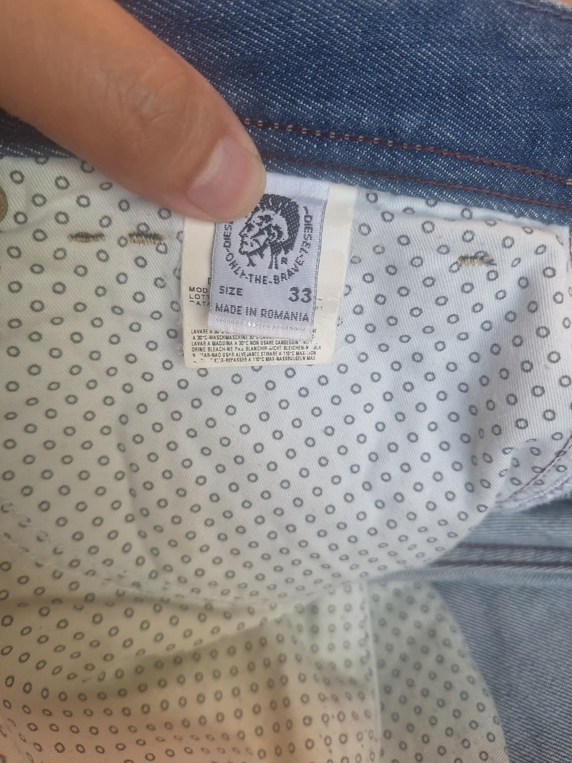 디젤 청바지 W33 상품이미지6