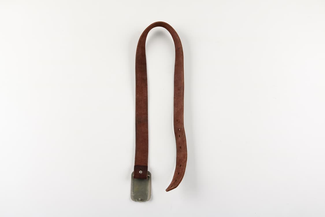 [32~36인치] 90's 로카웨어 소가죽 통가죽 벨트 상품이미지4