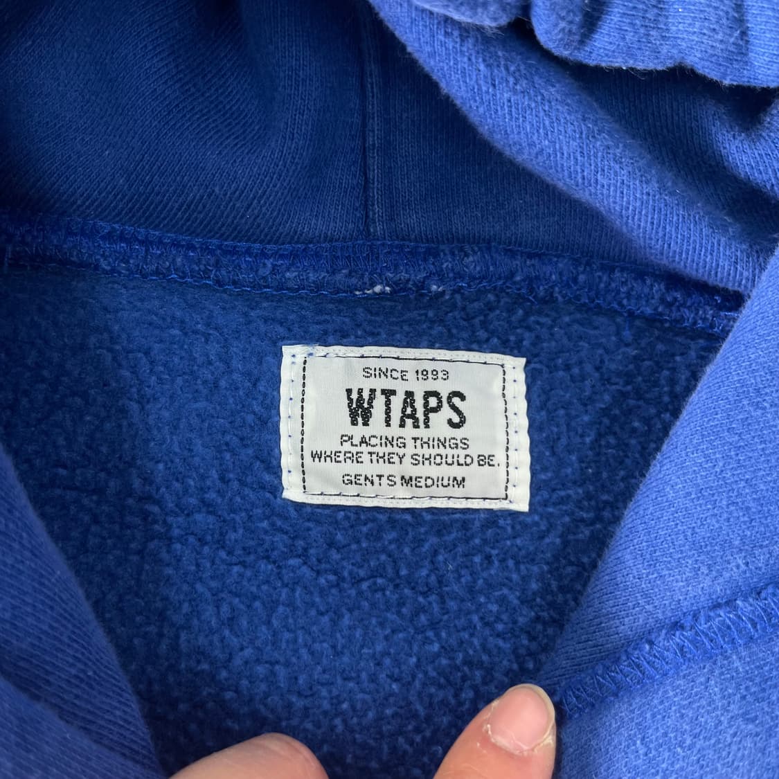 95 더블탭스 아카데미 후드 스웻셔츠 상품이미지3