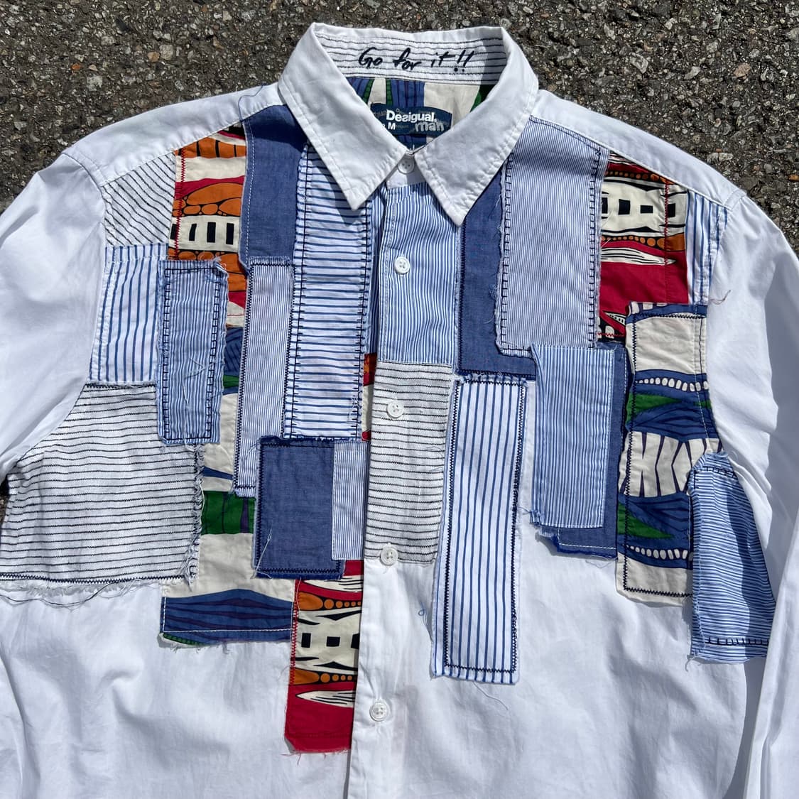 Desigual Man 패치워크 셔츠 상품이미지2