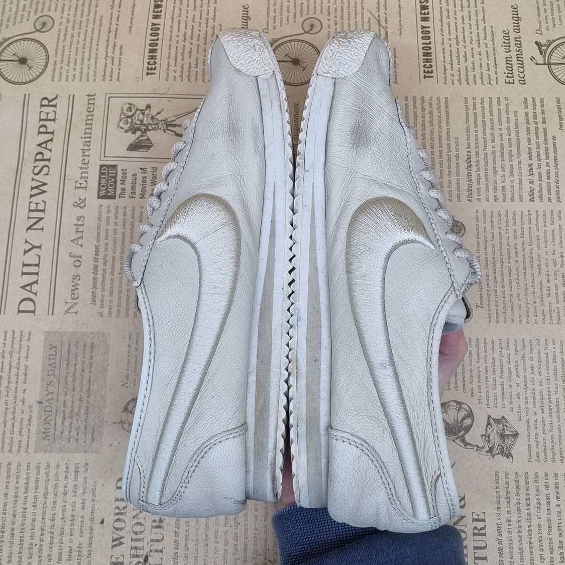 나이키 코르테즈72 오트밀 운동화250 상품이미지5