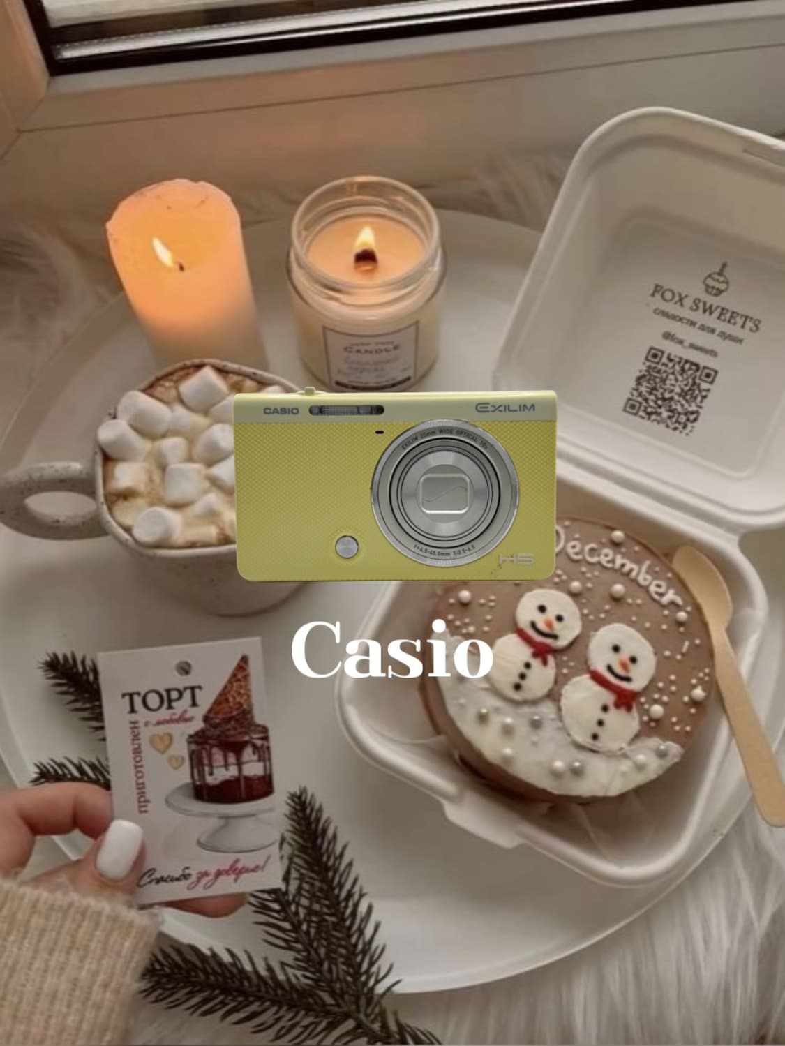 카시오 엑슬림 ex-zr70 옐로우 빈티지디카 디지털카메라 상품이미지1