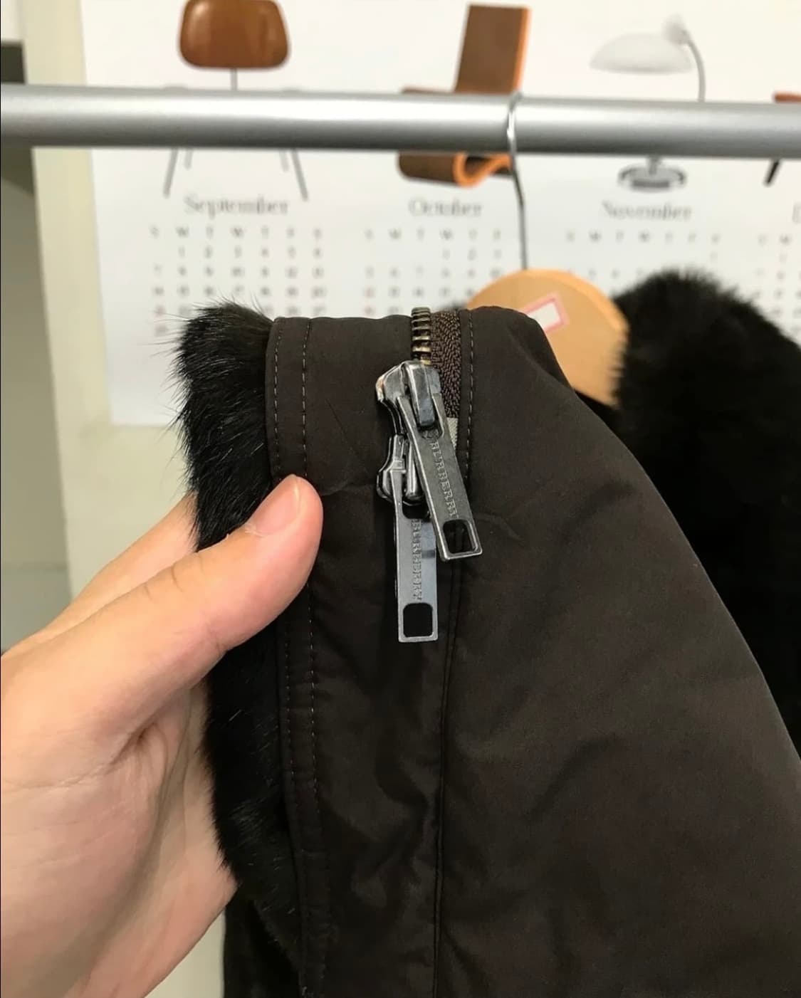 버버리 퍼자켓 (무스탕) 상품이미지5