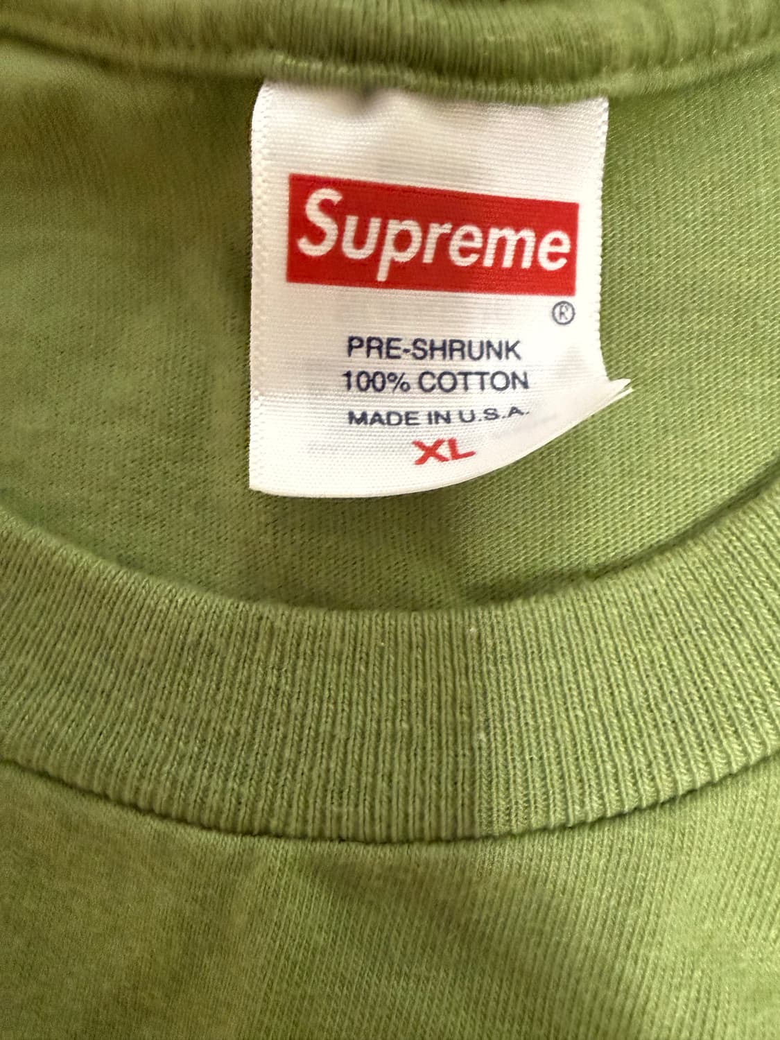 (XL) 슈프림 퓨추라 박스로고 티셔츠 모스 - 24SS 상품이미지3