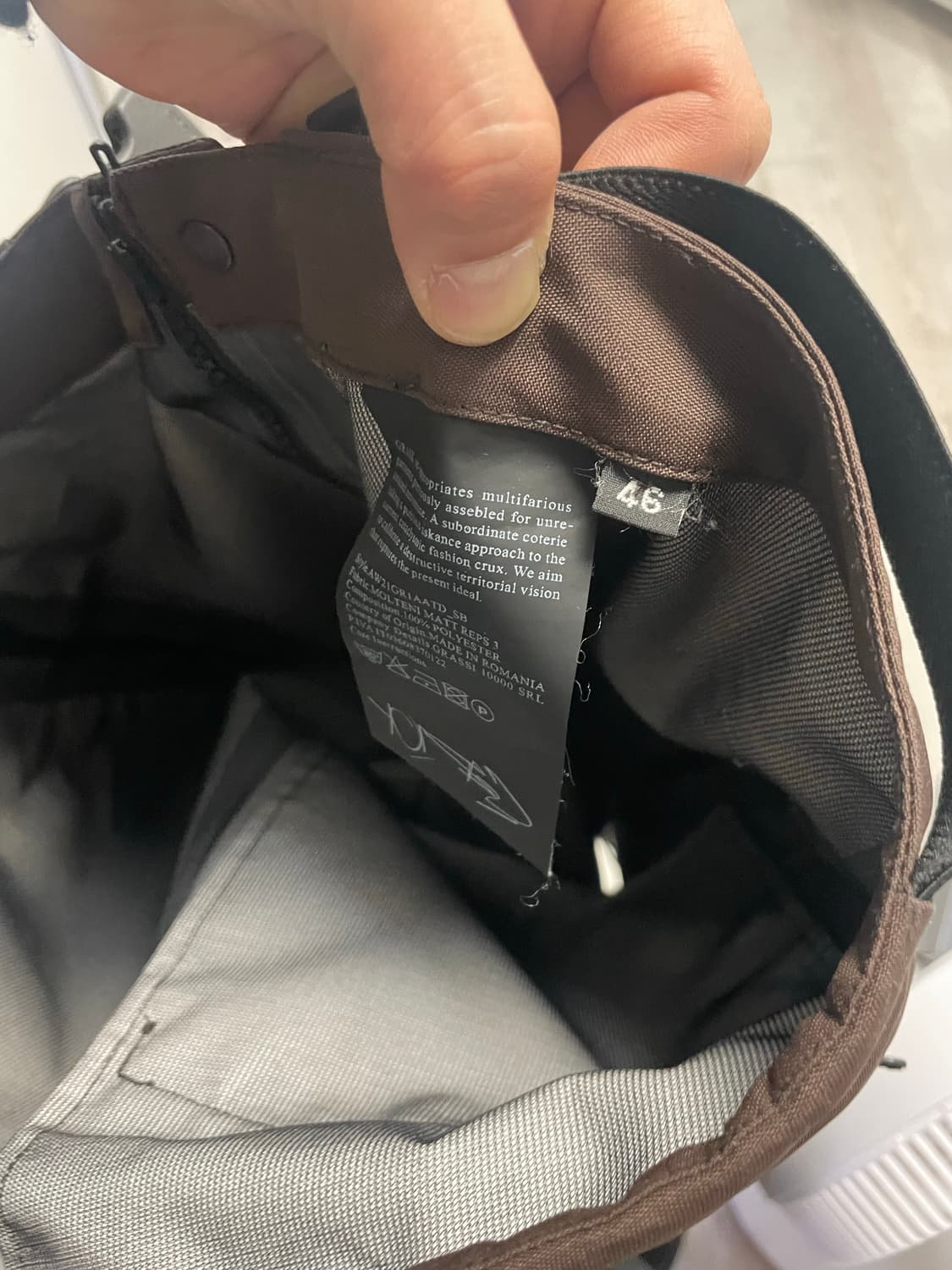 GR10K 풀집 테크니컬 팬츠 46 / 32사이즈 상품이미지7