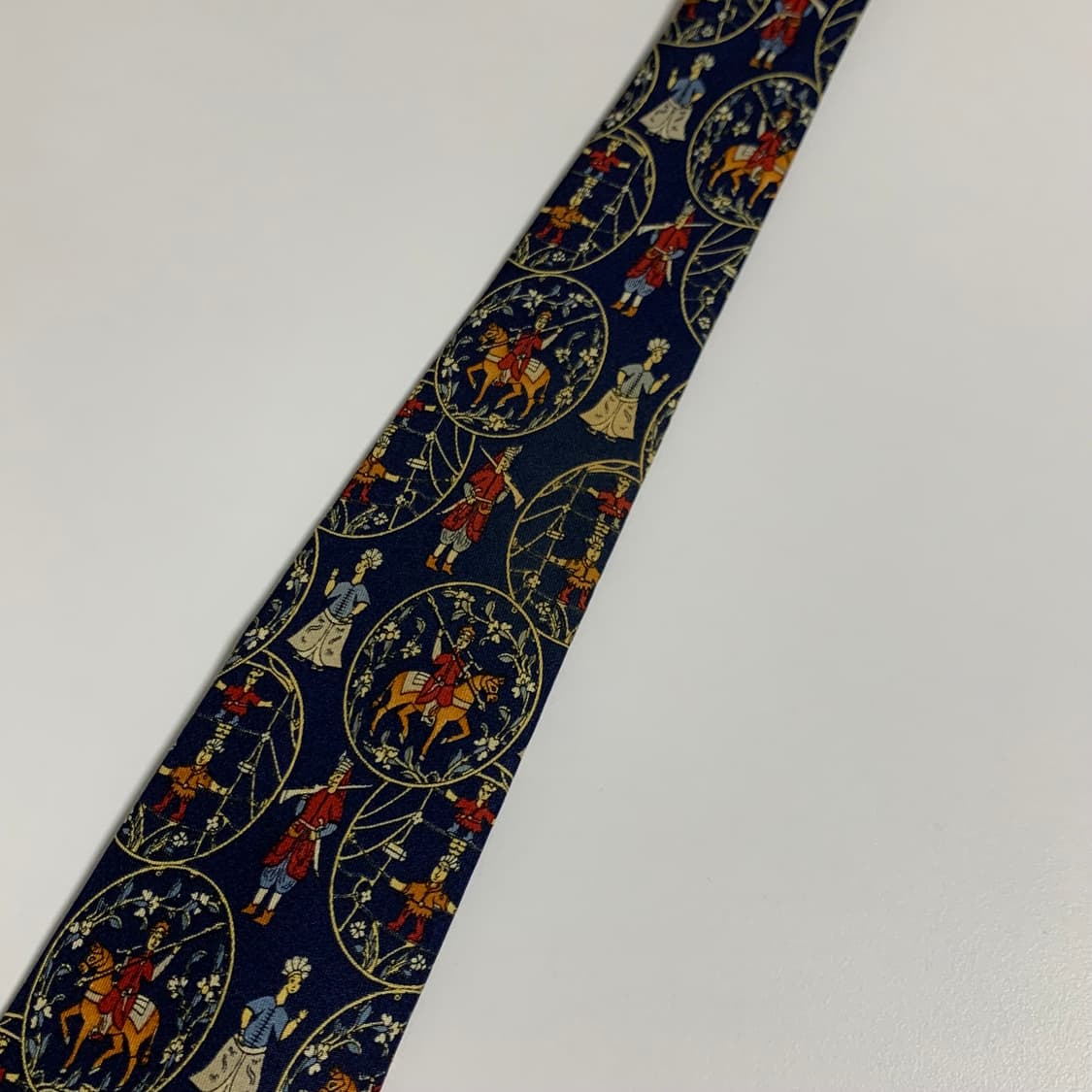 살바토레 페레가모(Ferragamo) 빈티지 정장넥타이 명품 A등급 상품이미지10