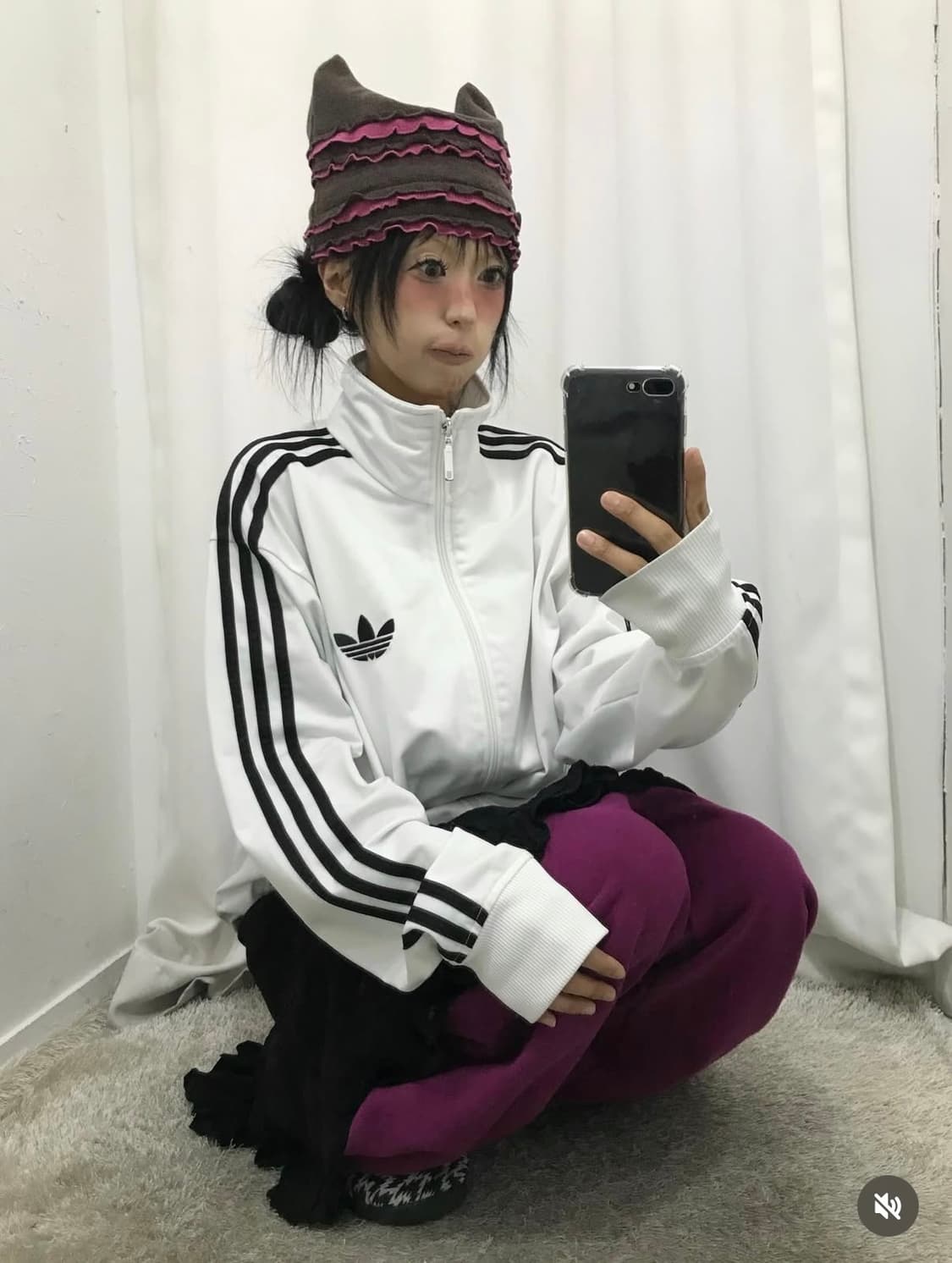 Adidas Firebird White/Black Jersey(Rare) 상품이미지1