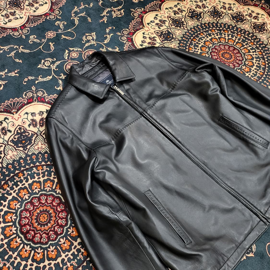 Nottinghill 레더 자켓 (100) 상품이미지3