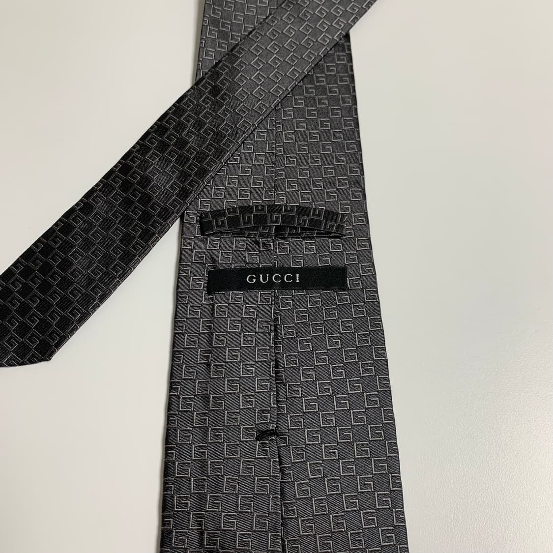 구찌(GUCCI) GG모노그램 100실크 명품넥타이 클래식타이 상품이미지4