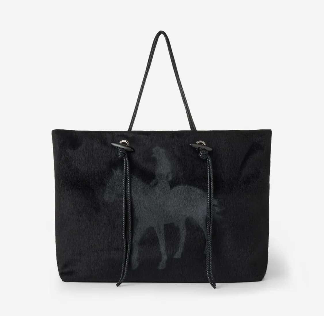 새상품 / 2000아카이브 / 홀스 백 블랙 상품이미지1