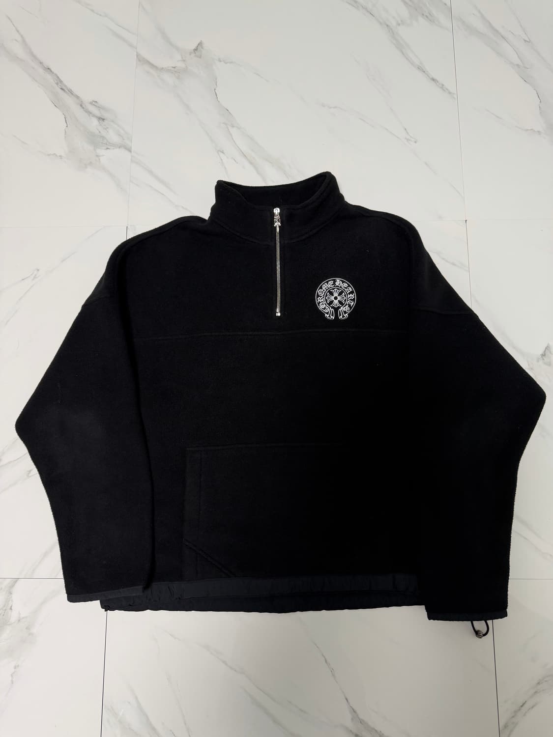 신형 크롬하츠 홀스슈 플리스 반집업 자켓 L 상품이미지1