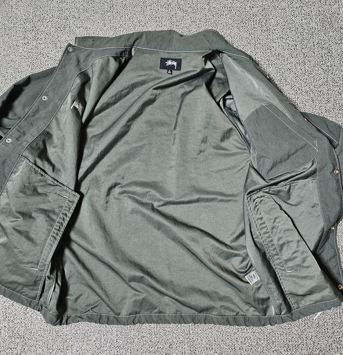 [XL] 스투시 Stussy 나일론 폴섬 자켓 스프루스 정품 상품이미지9