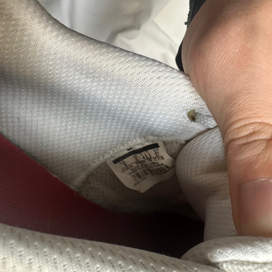 슈프림 나이키SB 가토화이트 270 상품이미지5