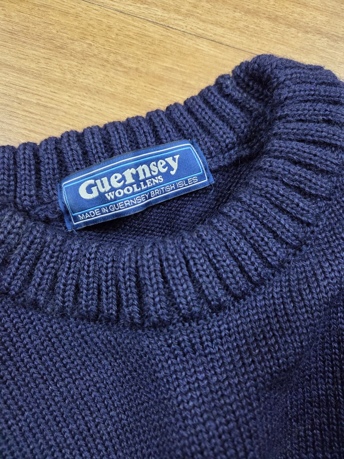 건지 울른스 피셔맨 니트 40size 상품이미지2