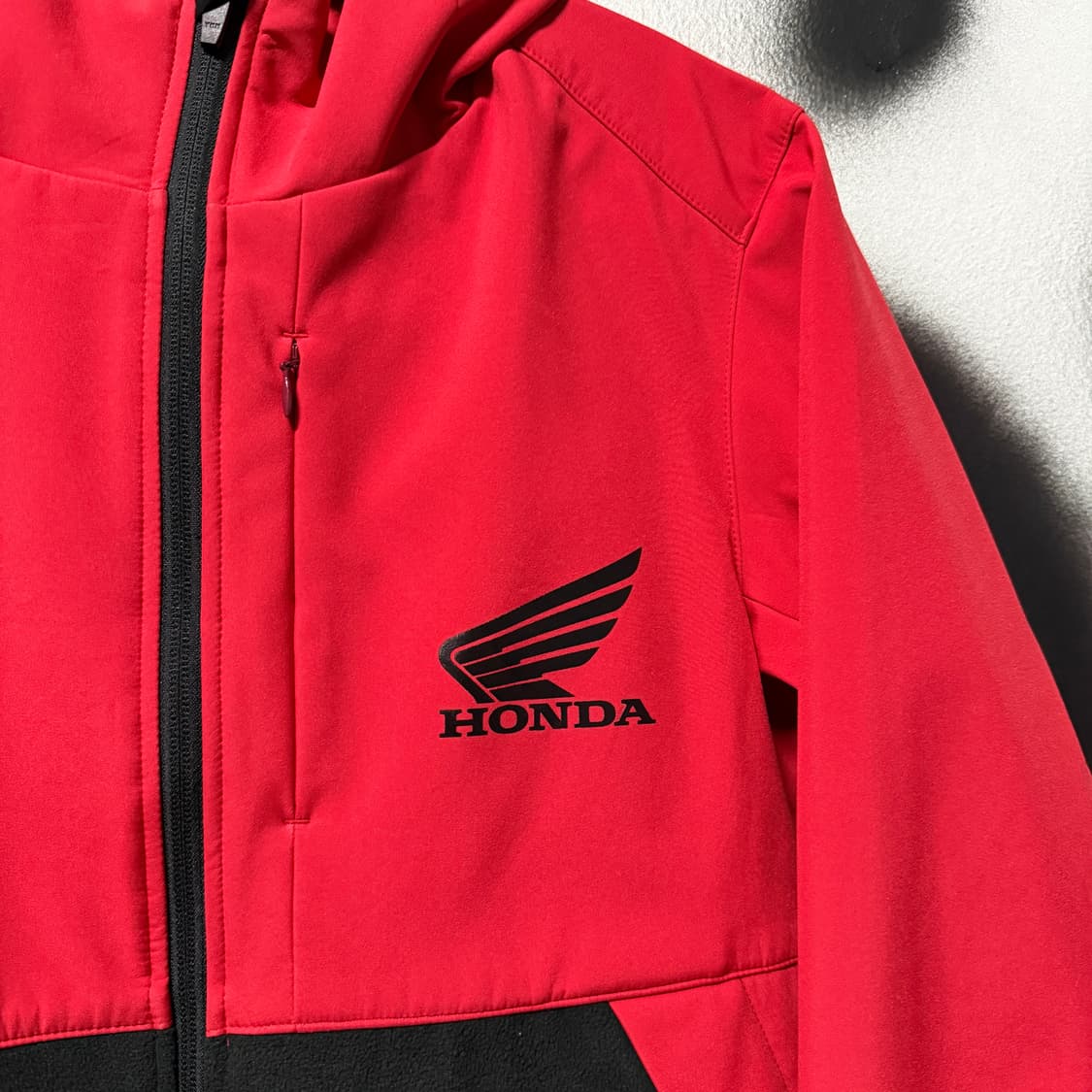 Honda x Gu 혼다 배색 레이싱 안감 플리스 후드 쉘 자켓 상품이미지3